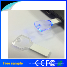 2016 Regalo promocional Real capacidad 8GB de cristal UDP USB Flash Drive